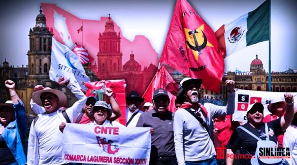 CNTE anuncia paro nacional y plantón a partir del 1 de junio