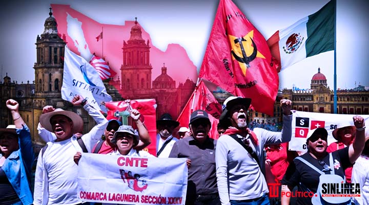 CNTE anuncia paro nacional y plantón a partir del 1 de junio