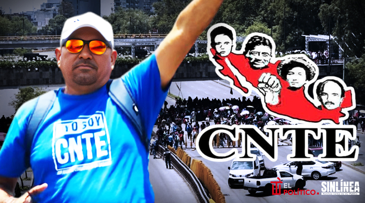 CNTE intensifica protestas: bloquea circuito interior y amaga con huelga nacional