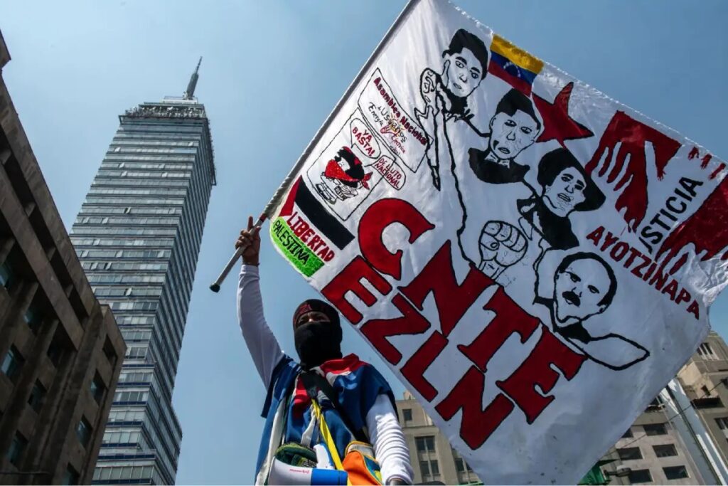 CNTE mantendrá protestas por ley del ISSSTE