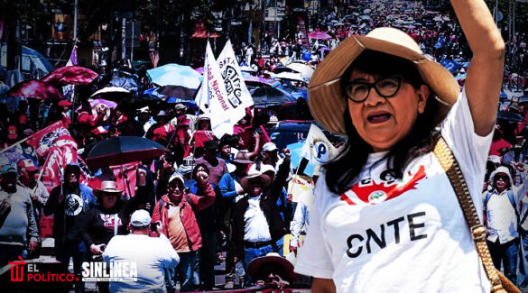 CNTE mantiene protestas tras no lograr acuerdo con Segob