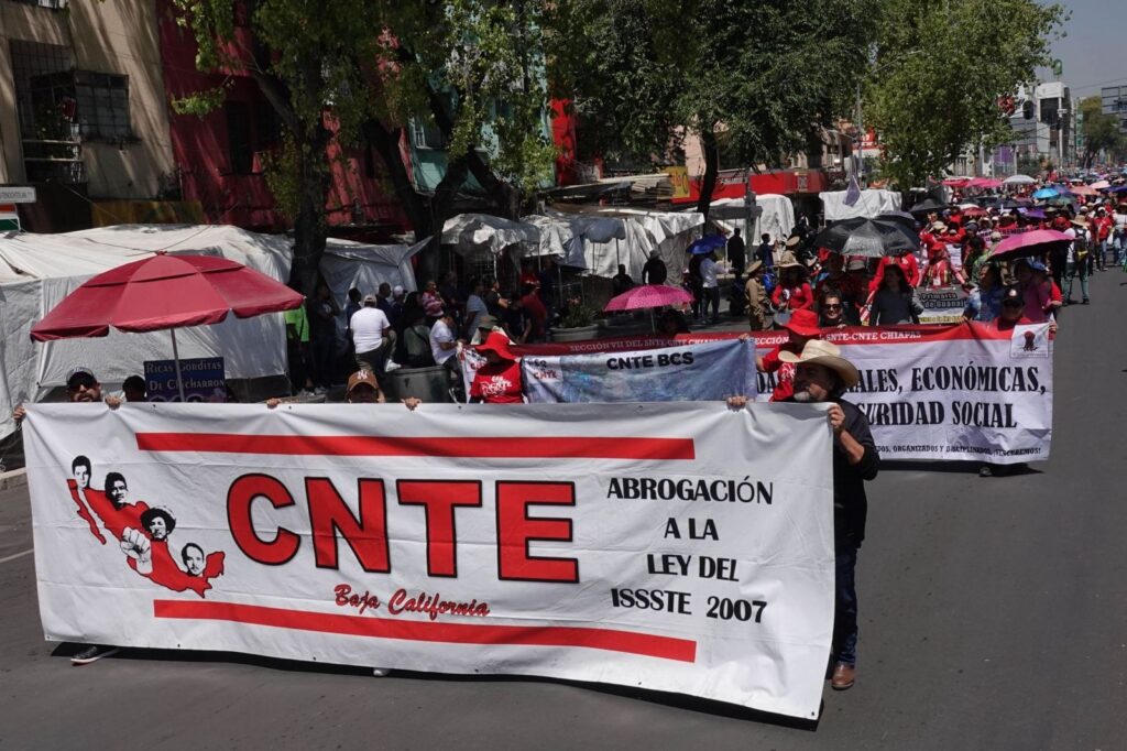 CNTE rechaza respuesta del gobierno federal