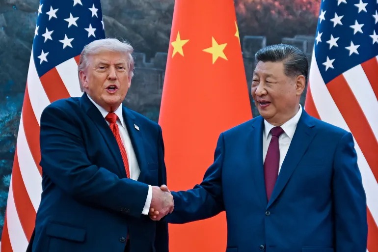 Donald Trump y Xi Jinping