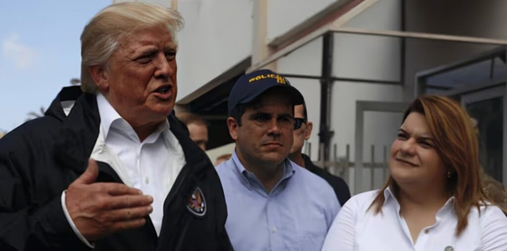 Gobernadora de PR y Trump