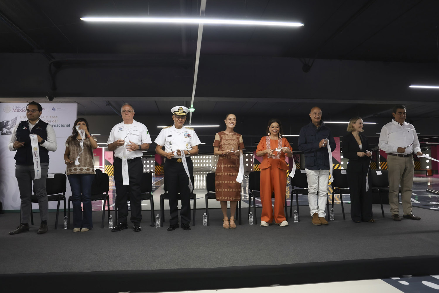 Inauguración obras AICM Sheinbaum