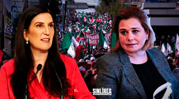 Kenia López respalda Maru Campos por marcha en Chihuahua