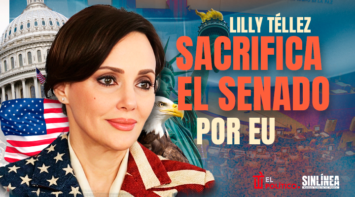 Lilly Téllez deja el Senado para irse a EU