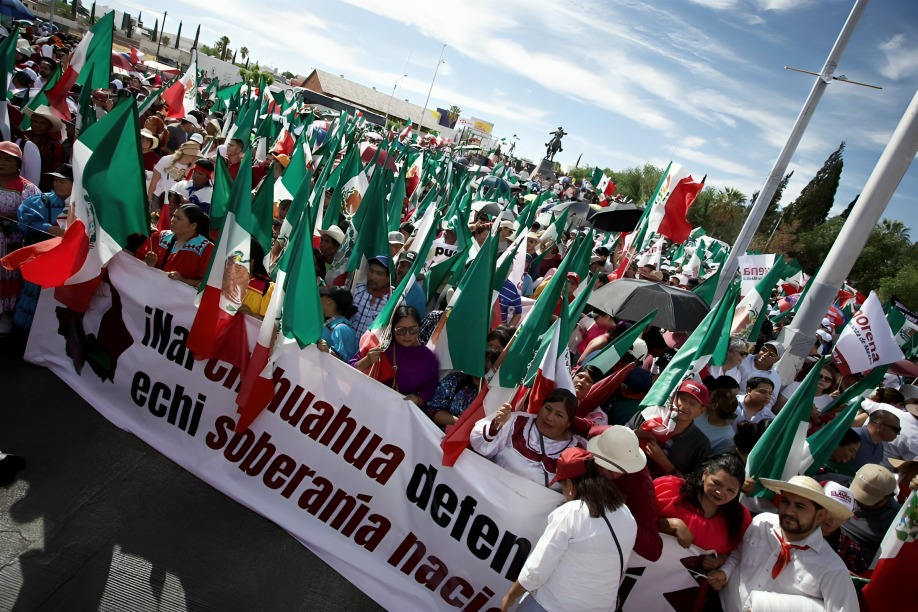 Marcha en Chihuahua