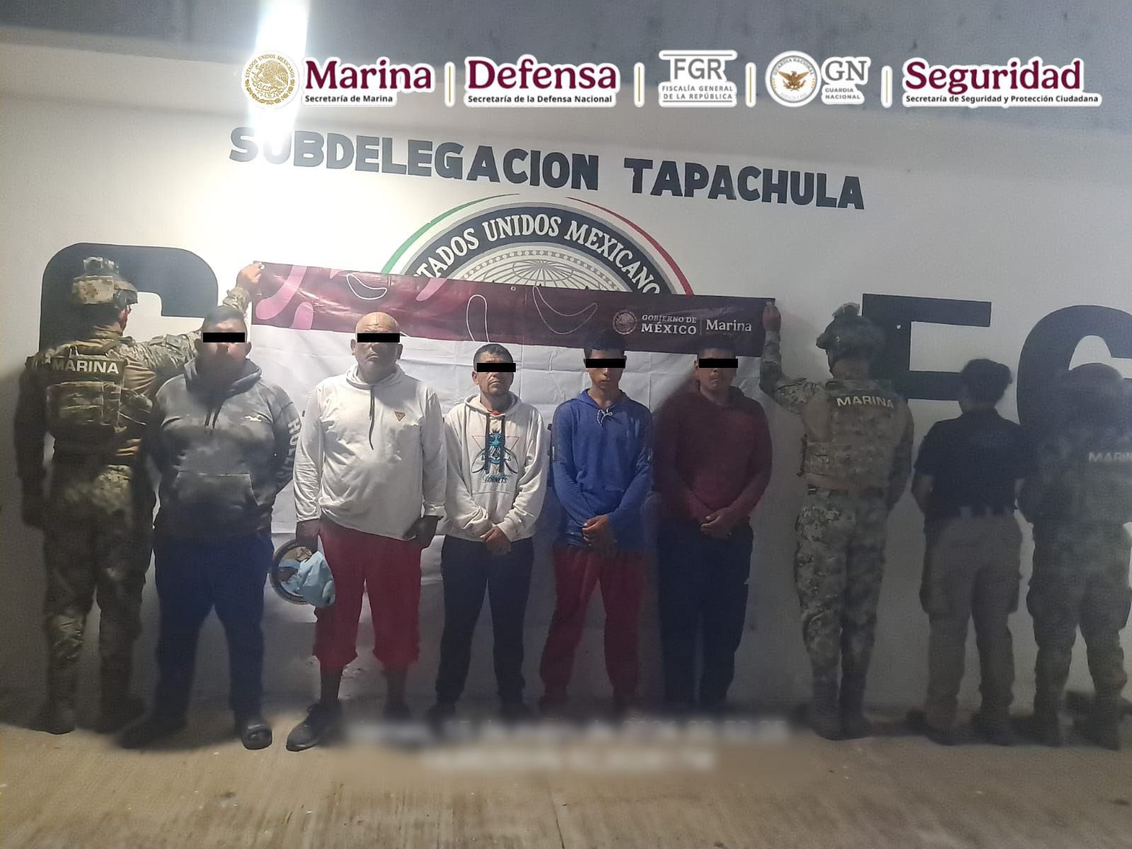 Marina asegura 1.5 toneladas de cocaína en Chiapas