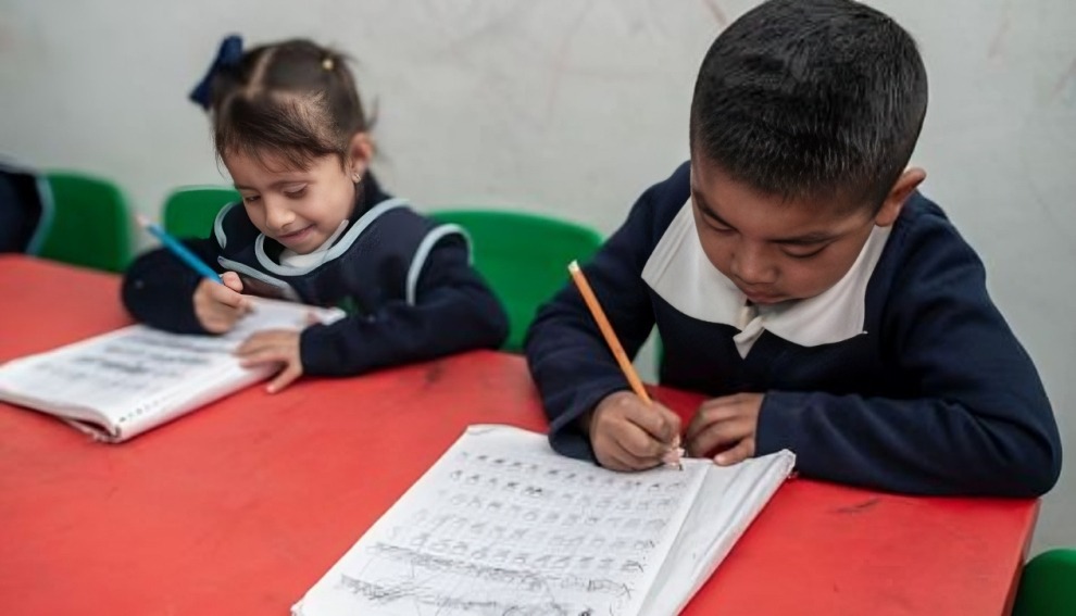 niños de escuela