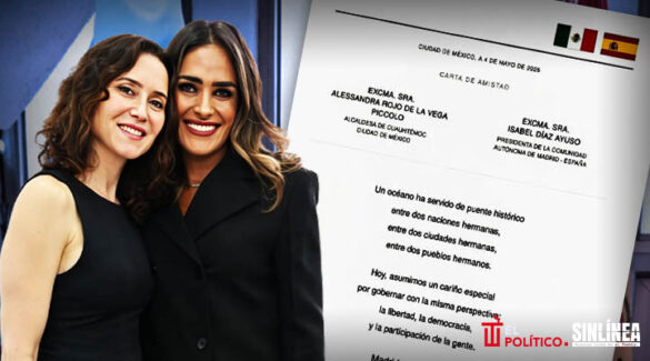 Rojo de la Vega y Díaz Ayuso firman "carta de amistad" Cuauhtémoc-Madrid