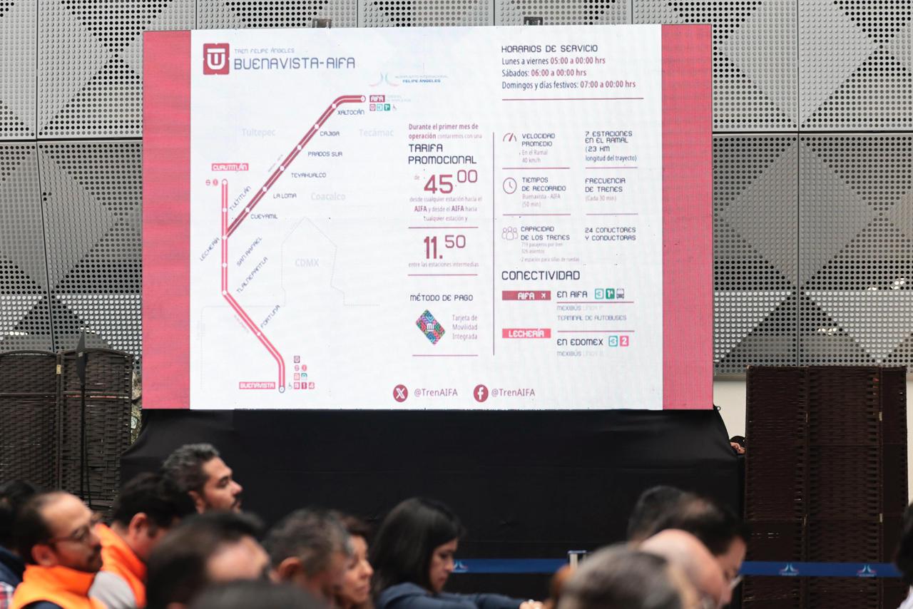 Rutas Tren Felipe Ángeles