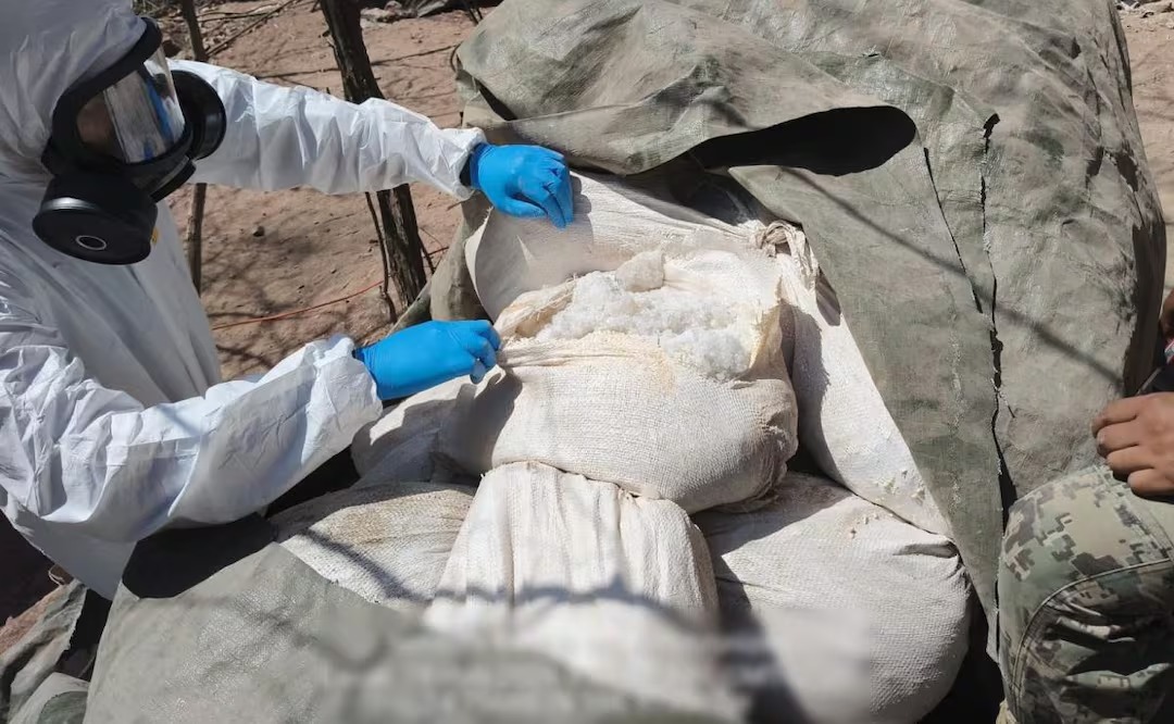 Semar da golpe al crimen: desmantela 3 narcolaboratorios de Los Mayos en Sinaloa