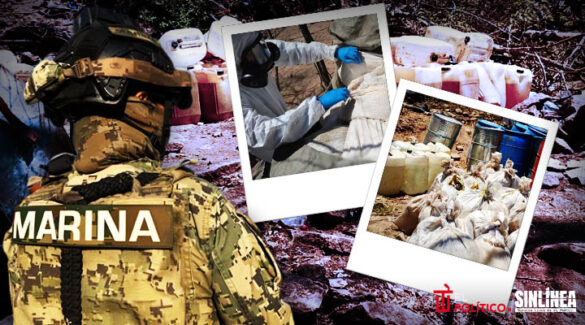 Semar da golpe al crimen: desmantela 3 narcolaboratorios de Los Mayos en Sinaloa