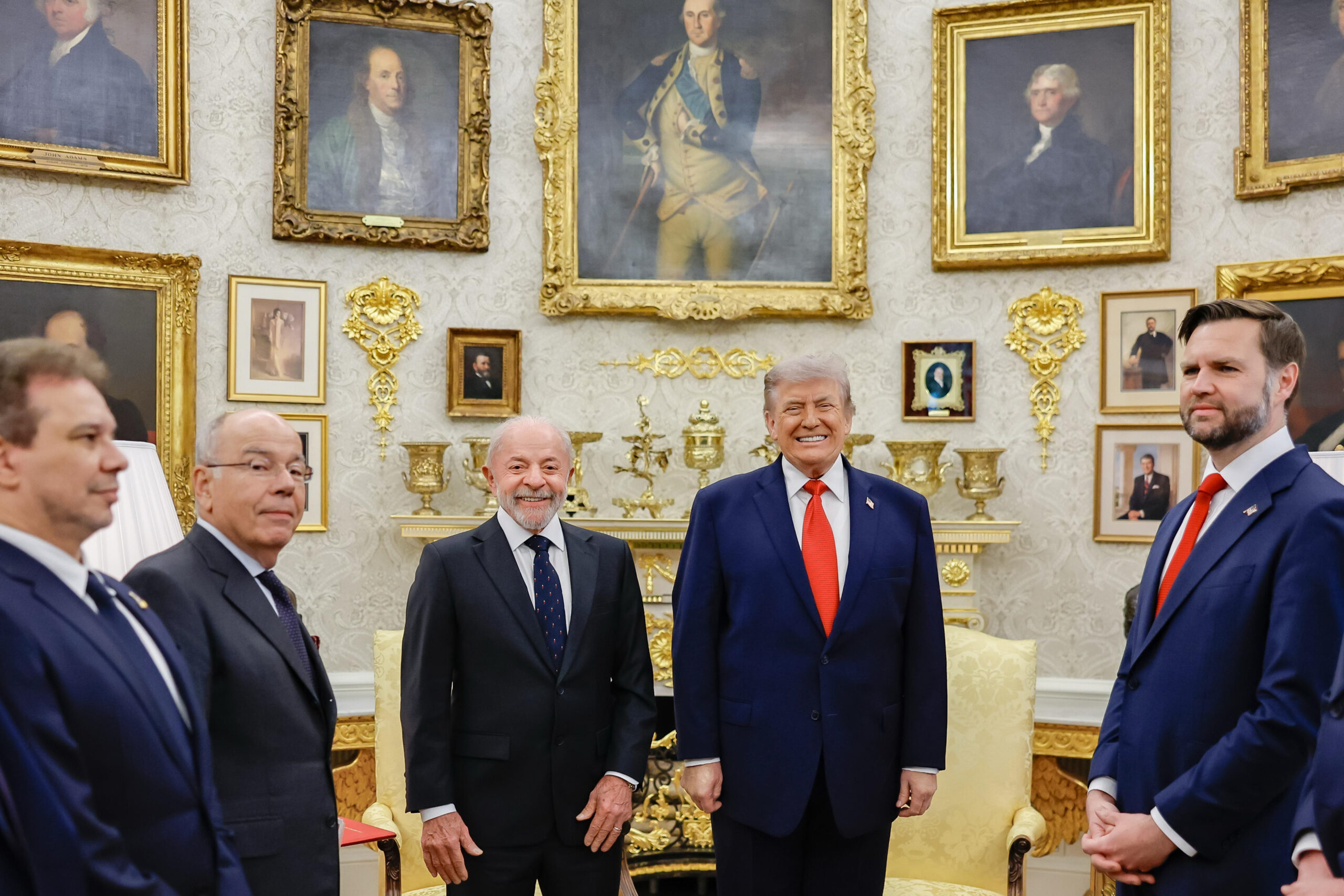Trump y Lula se reúnen a puerta cerrada en la Casa Blanca