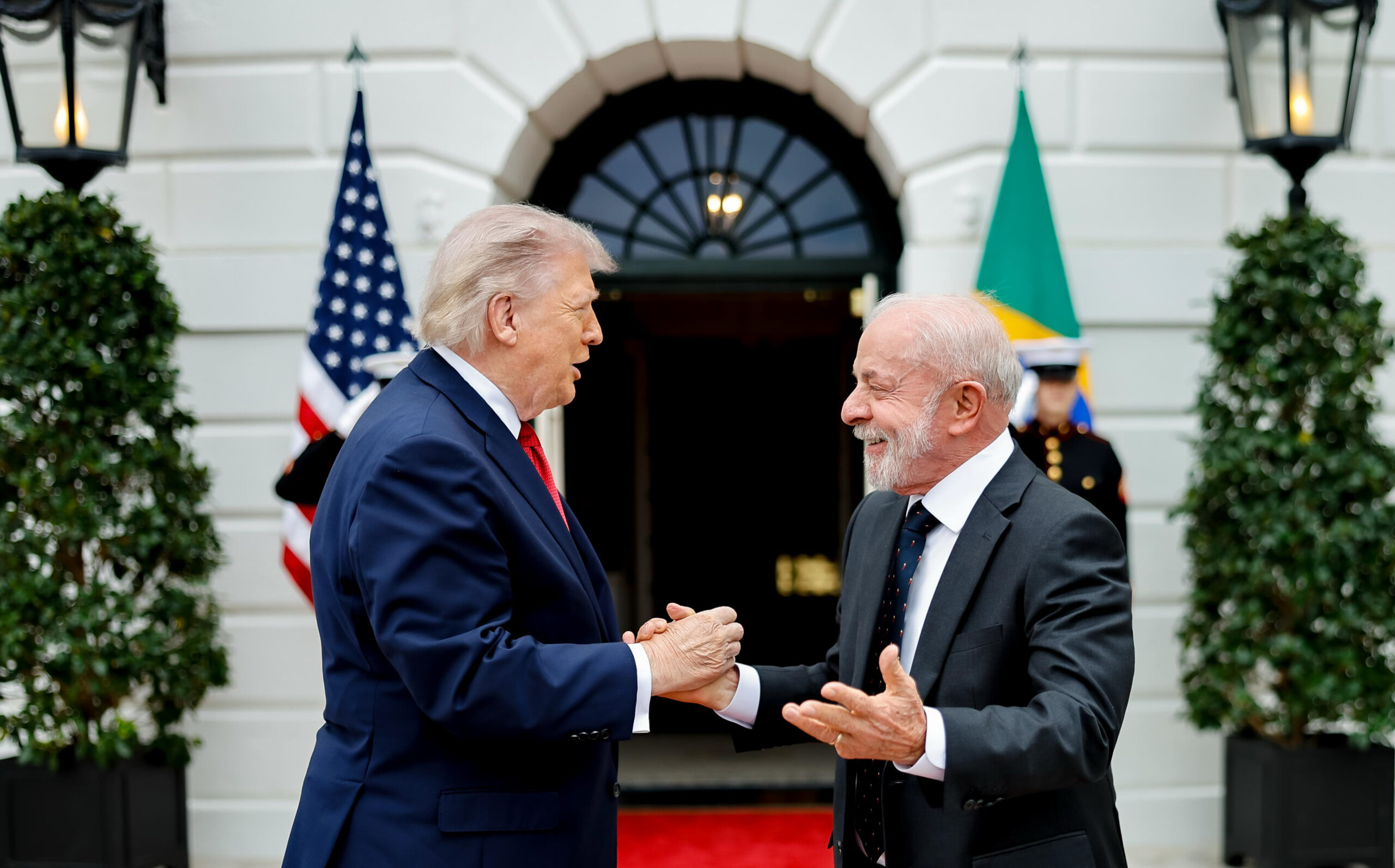 Trump y Lula se reúnen a puerta cerrada en la Casa Blanca
