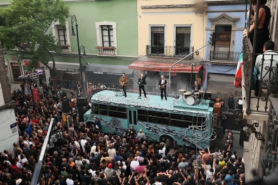 U2 video CDMX