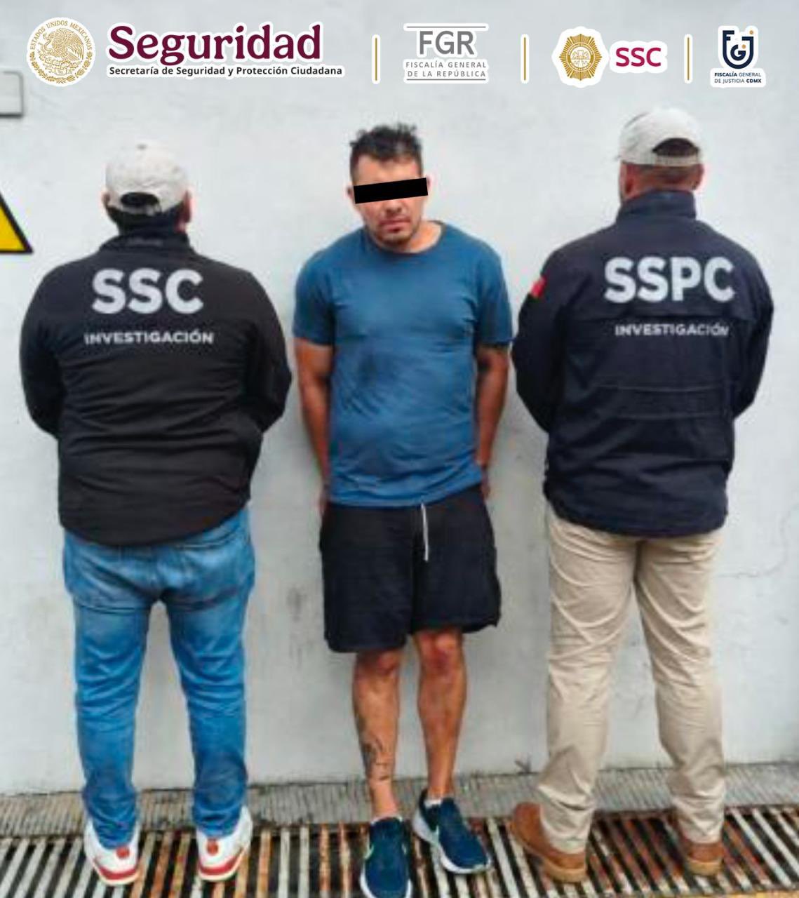 Cae Jovany N, implicado en muerte de funcionarios de CDMX
