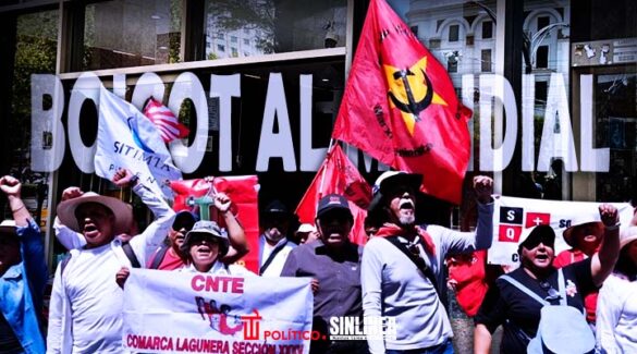 CNTE amenaza con mantener protestas durante el Mundial