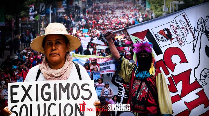 CNTE cesará manifestaciones en CDMX tras 19 días de protestas
