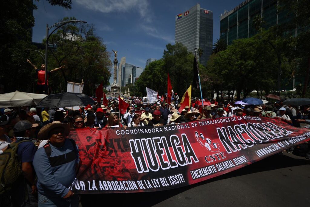 CNTE amenaza con mantener protestas durante el Mundial