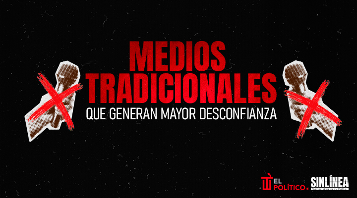 Los medios tradicionales que generan mayor desconfianza en México