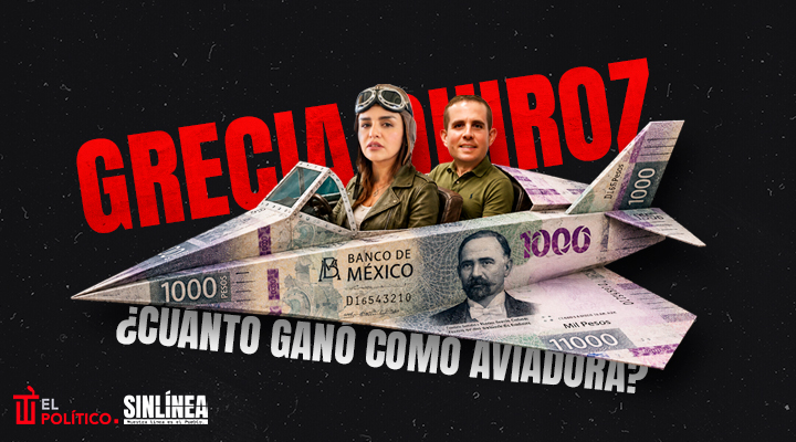 Esto ganó Grecia Quiroz como aviadora en Congreso de Michoacán