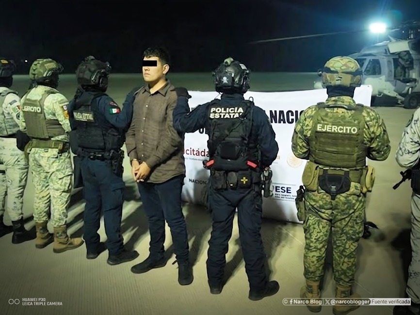 Detienen en Mazatlán a El Gabito, líder de Los Chapitos en zona sur de Sinaloa