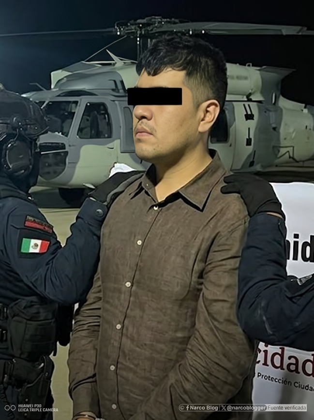 Detienen en Mazatlán a El Gabito, líder de Los Chapitos en zona sur de Sinaloa