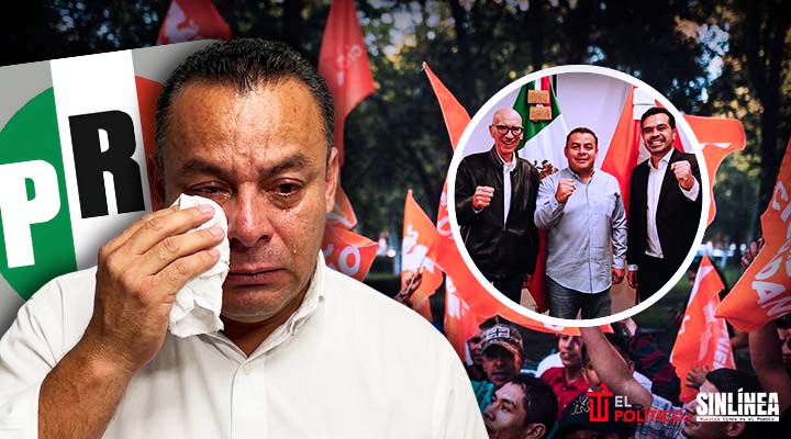 Erubiel Alonso, diputado que lloró tras renuncia al PRI, se une a Movimiento Ciudadano