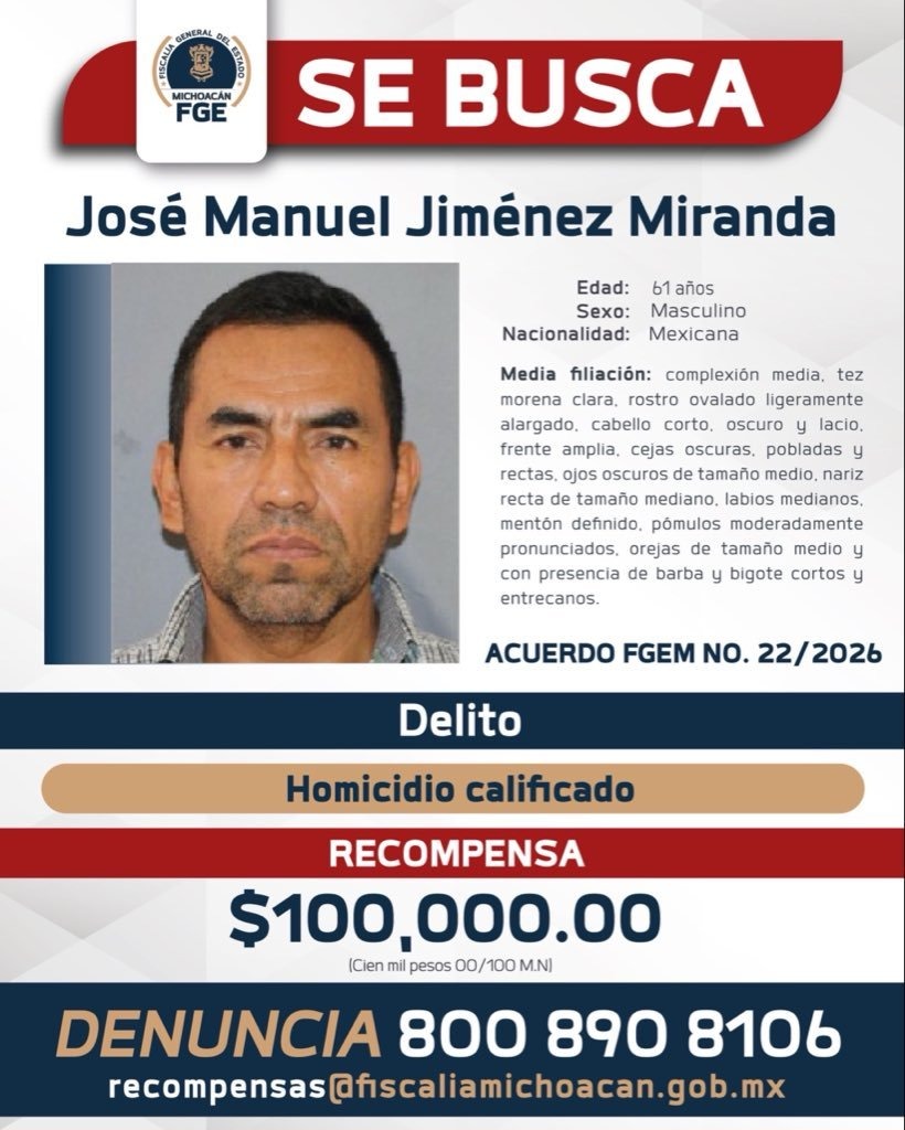 Ficha de búsqueda de José Manuel Jiménez