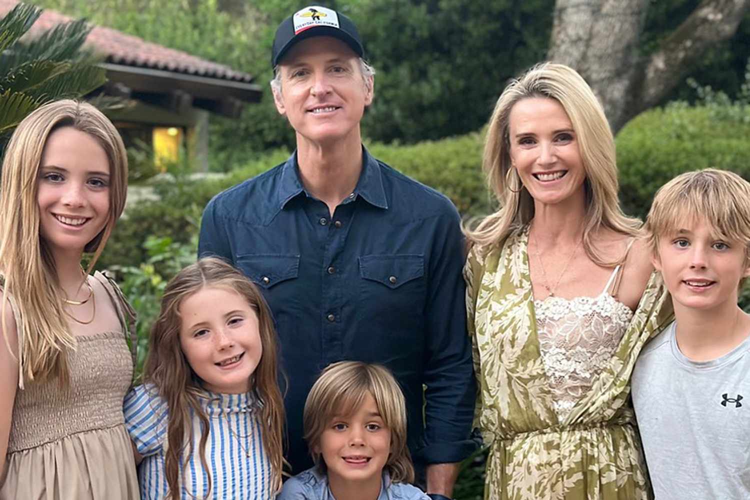 Gavin Newsom familia