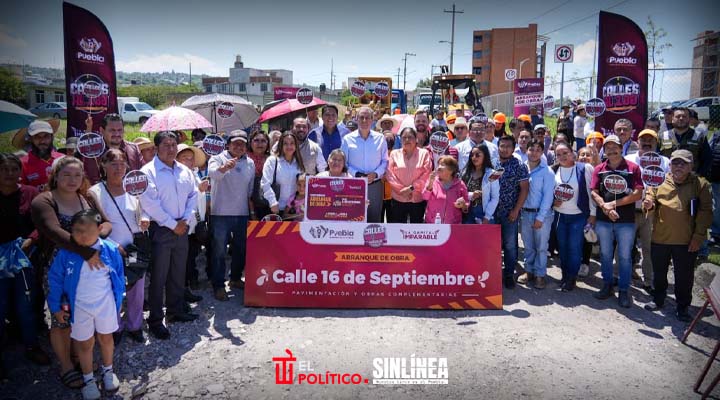 Gobierno de la Ciudad impulsa trabajos de pavimentación en Santo Tomás Chautla