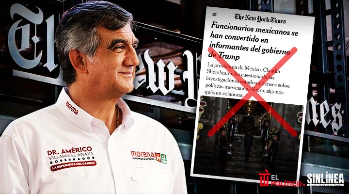 Gobierno de Tamaulipas desmiente reportaje de NYT vs Américo Villarreal