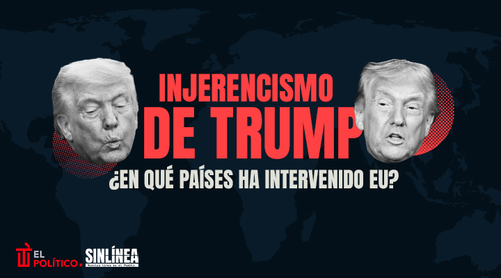 La lista de países intervenidos por Trump