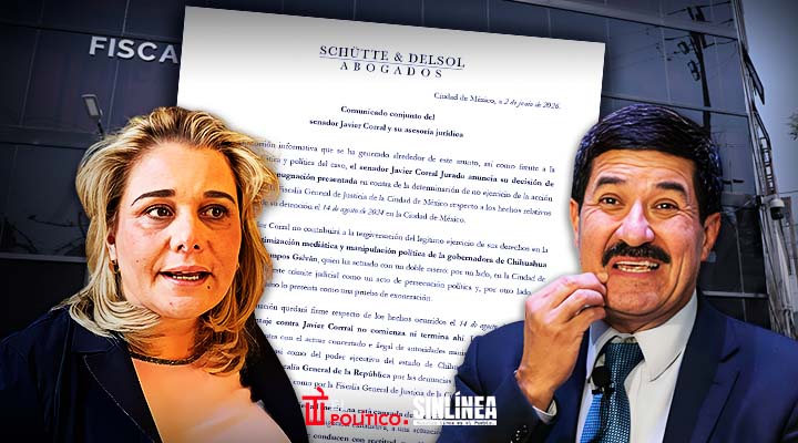 Javier Corral desiste de impugnación para reabrir caso contra Maru Campos