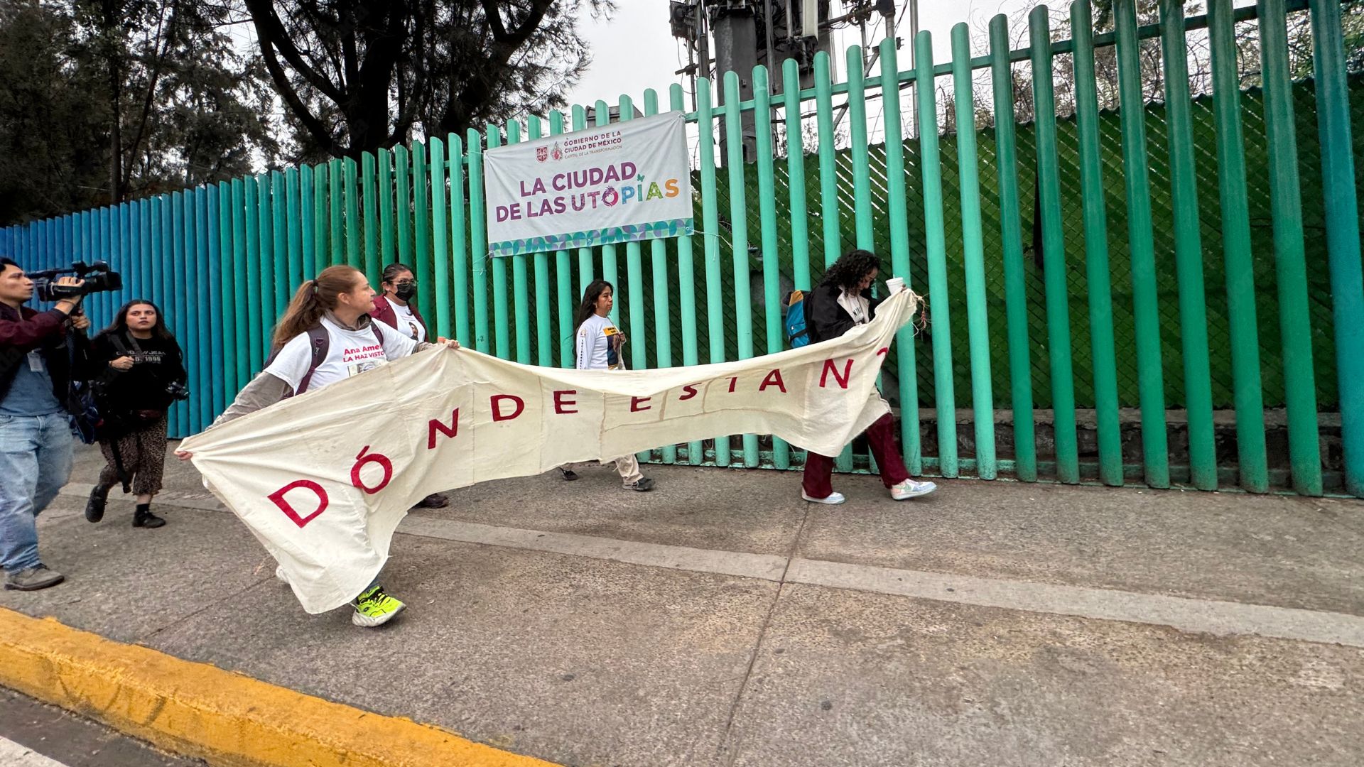 Madres buscadoras protesta 