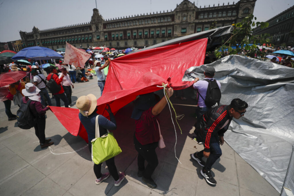 maestros CNTE zócalo