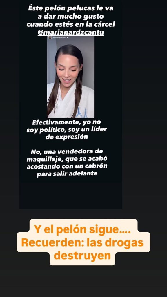 respuesta de Mariana Rodríguez a Pedro Ferriz
