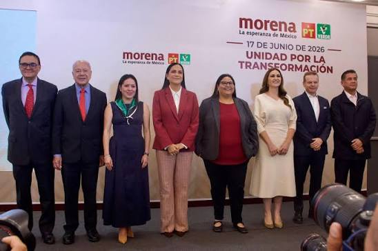 Morena y aliados presentan candidaturas