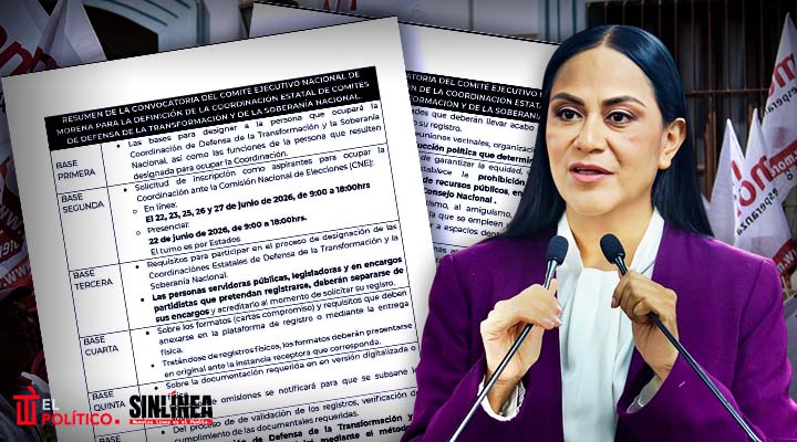 Morena emite convocatoria para coordinadores estatales 2027