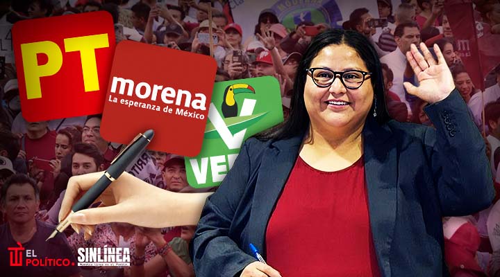 Morena, PT y PVEM inician registro de aspirantes rumbo a 2027