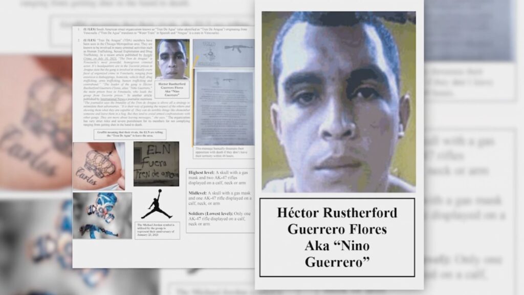 Niño Guerrero, Tren de Aragua