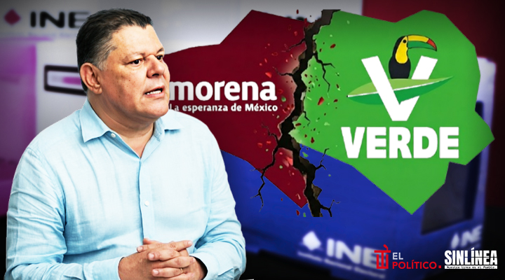 Partido Verde rompe con Morena en Colima para 2027