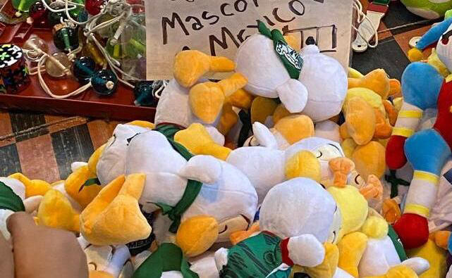 Peluches pato Merlín