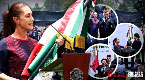Sheinbaum abandera a la Selección Mexicana previo al Mundial