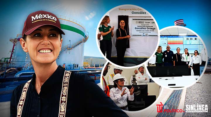 Sheinbaum inaugura planta de la CFE en Mexicali