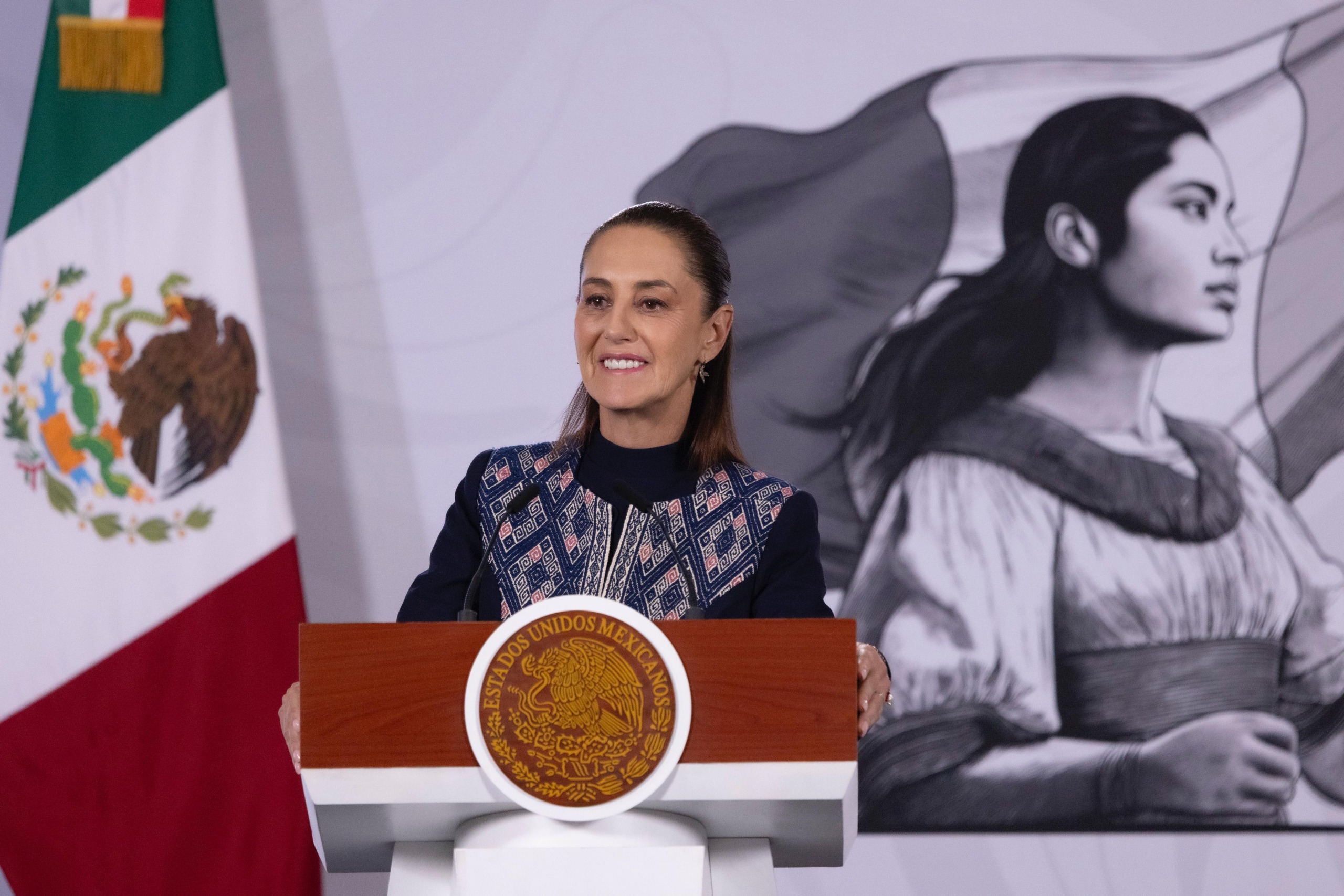 Sheinbaum insiste en la defensa de la soberanía 