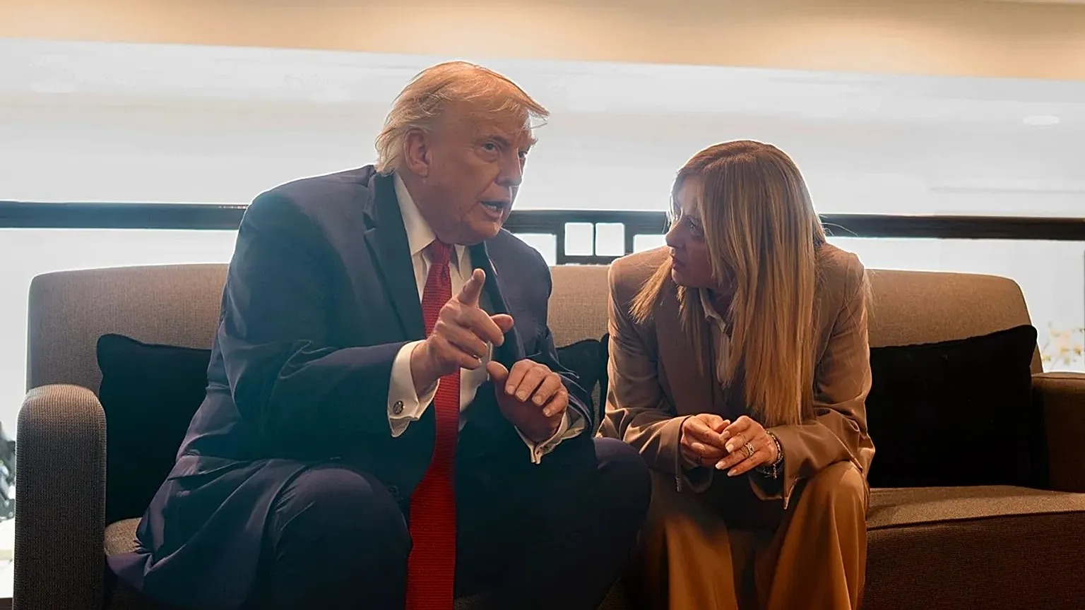 Trump y Meloni
