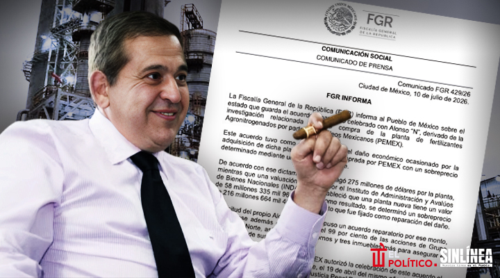 Alonso Ancira debe 112.4 mdd por caso Agronitrogenados; dejó de pagar en 2023: FGR